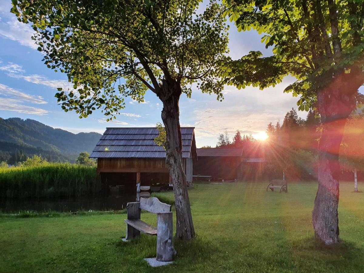 Haus Stampfer Hotell Weissensee Exteriör bild