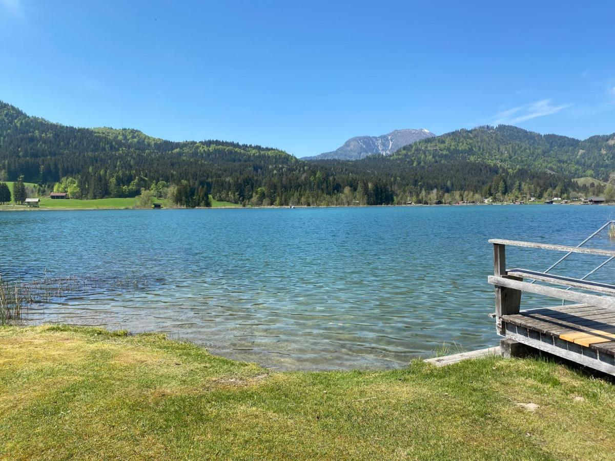 Haus Stampfer Hotell Weissensee Exteriör bild