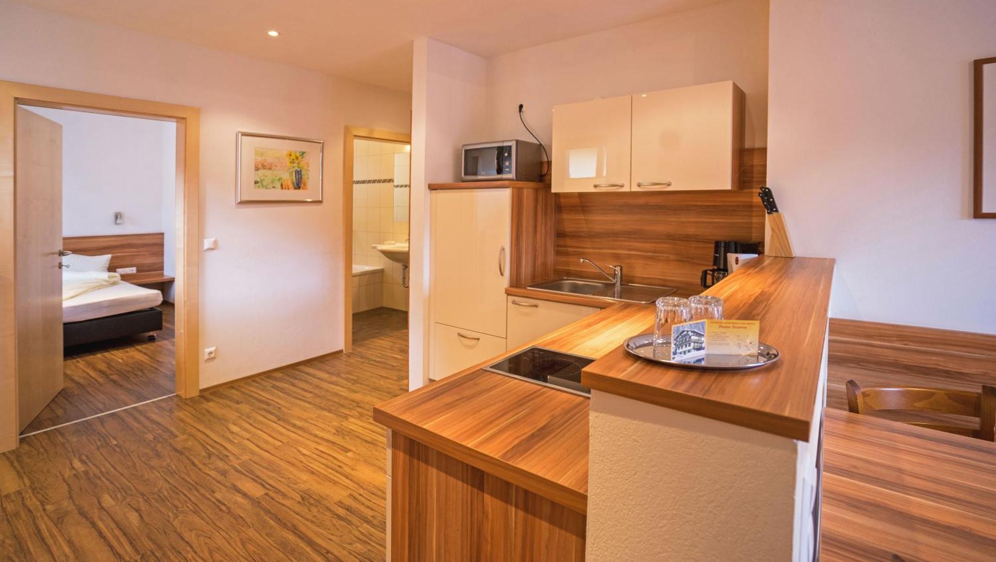 Haus Stampfer Hotell Weissensee Rum bild