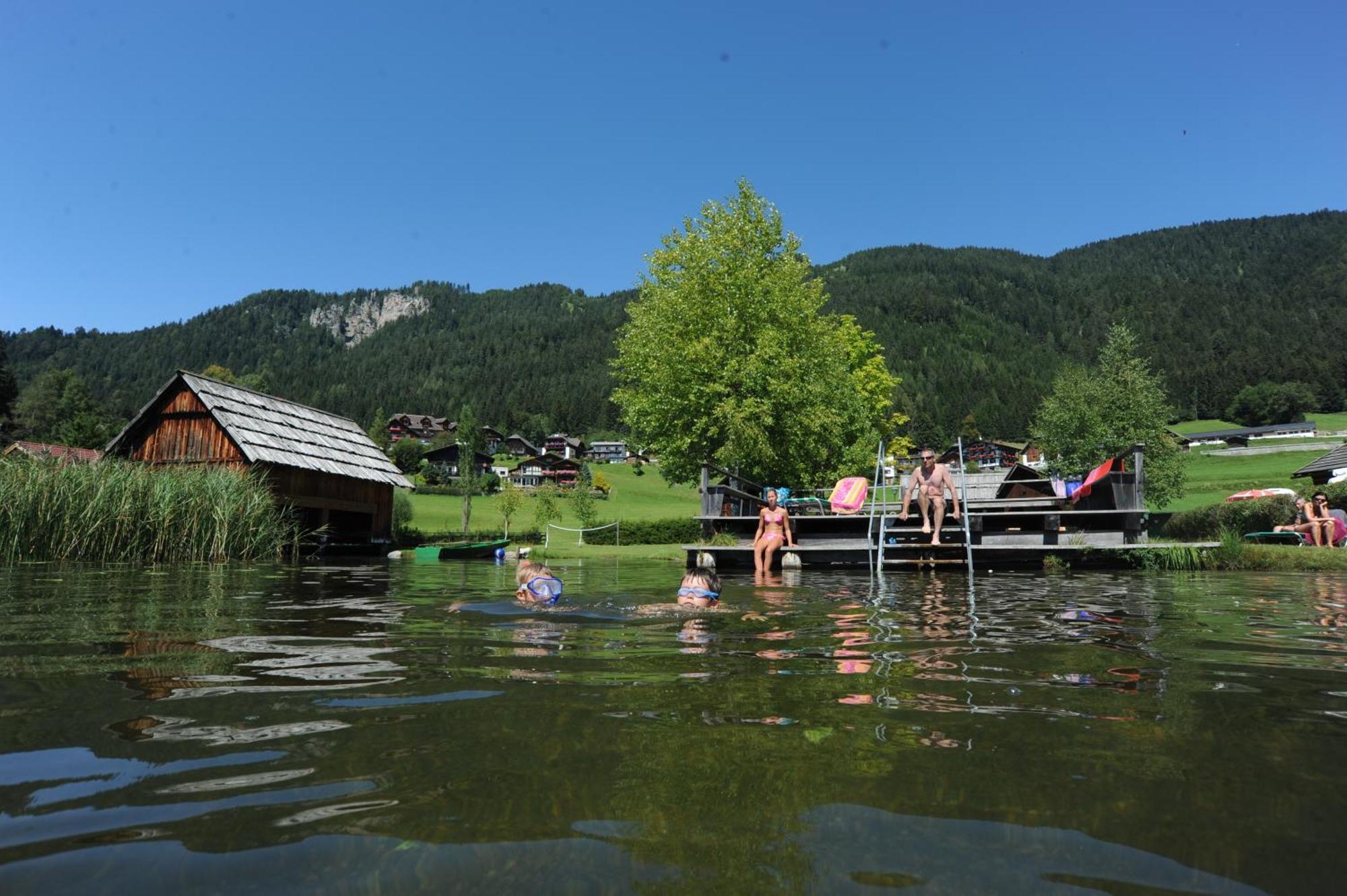 Haus Stampfer Hotell Weissensee Exteriör bild