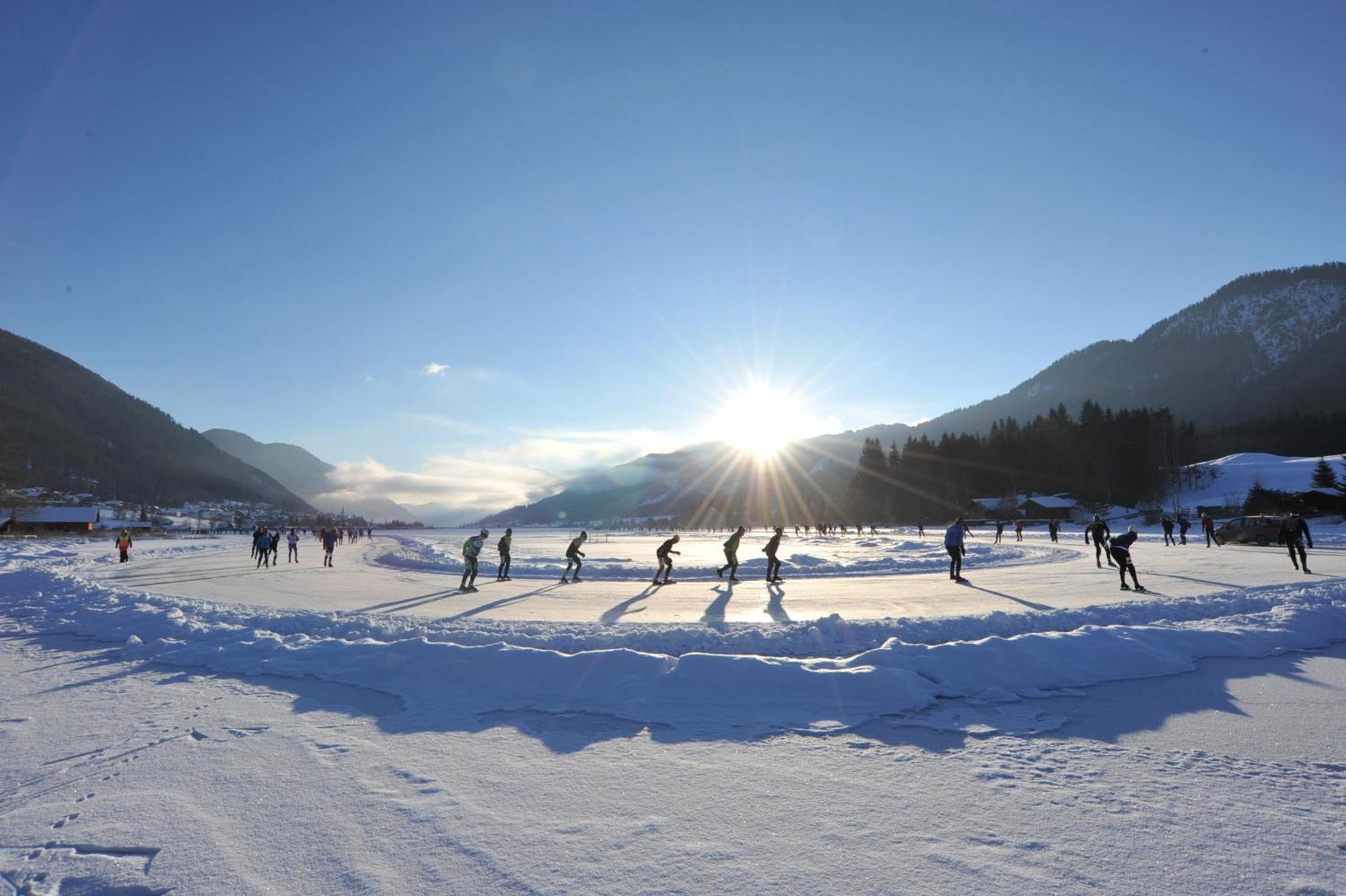 Haus Stampfer Hotell Weissensee Exteriör bild