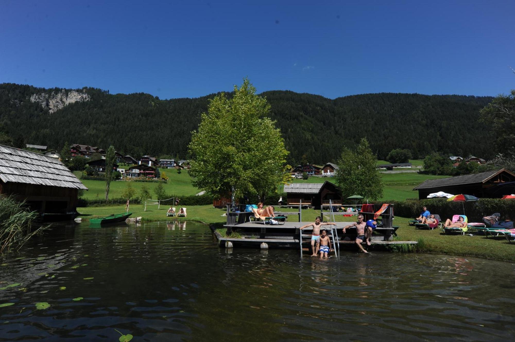 Haus Stampfer Hotell Weissensee Exteriör bild