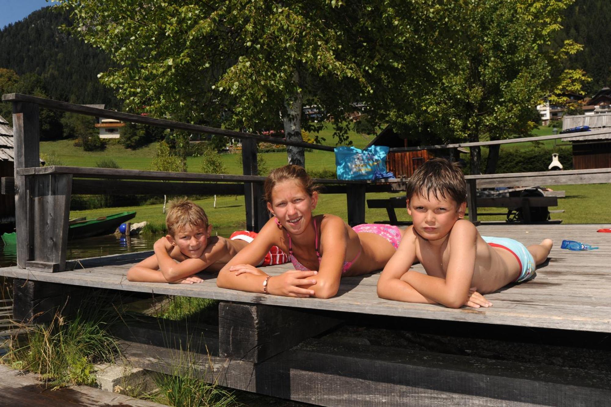 Haus Stampfer Hotell Weissensee Exteriör bild